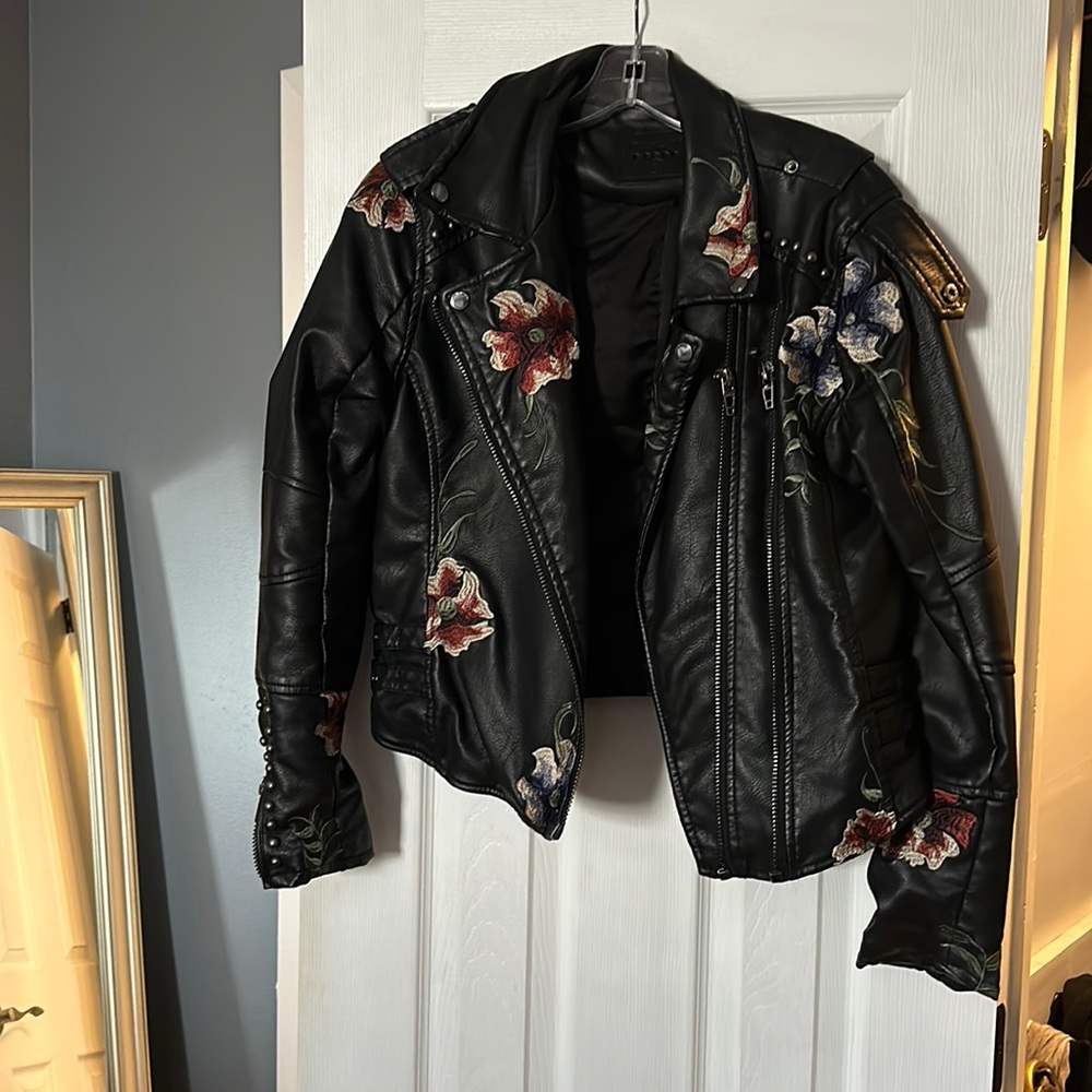 Blanknyc faux leather jacket